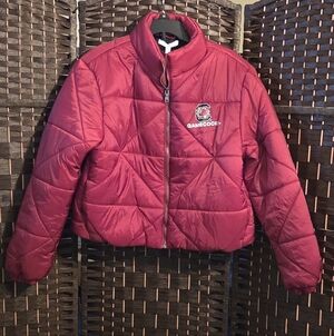 Kids Puffer Jacket - Red